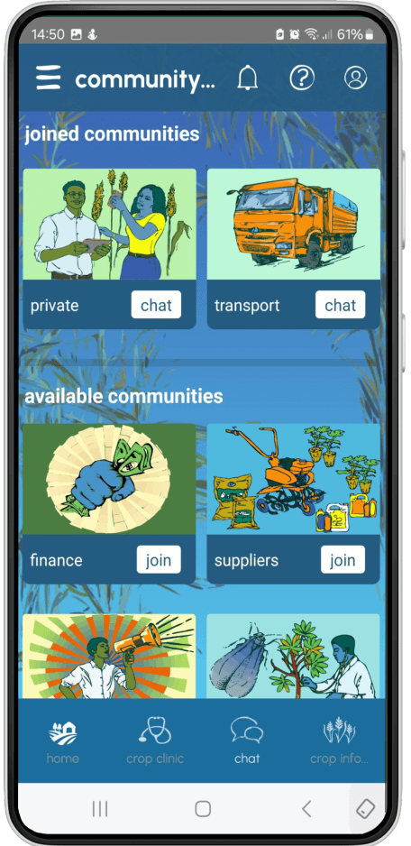 chat forums screen